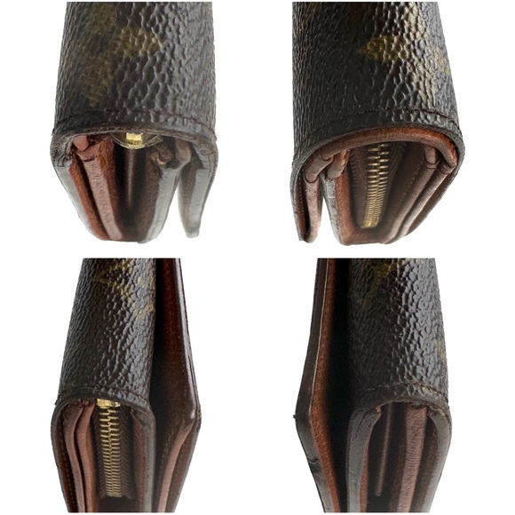 💎 Louis Vuitton Monogram Porte-Monnaie Tresor Wallet - Picture 4 of 13